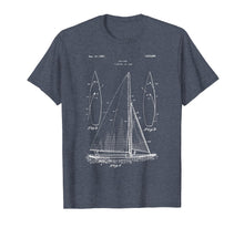 Load image into Gallery viewer, Vintage Sailboat Design Shirt - Old Ocean Boat Sailing Tee
