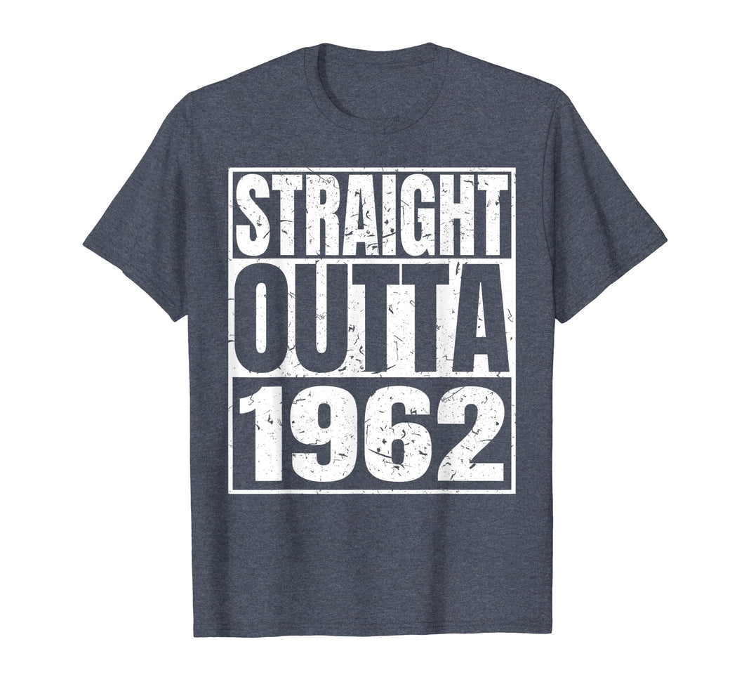 Funny shirts V-neck Tank top Hoodie sweatshirt usa uk au ca gifts for Straight Outta 1962 T-shirt 57th Funny Birthday Gifts Tees 406970