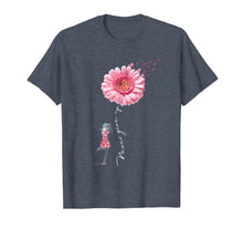 Load image into Gallery viewer, Never give up t-shirt Breast Cancer daisy flower woman T-Shirt 165553
