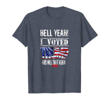 Load image into Gallery viewer, Funny shirts V-neck Tank top Hoodie sweatshirt usa uk au ca gifts for Trump 2020 T-shirt I Voted Trump MAGA Shirt Flag Tee 2129616
