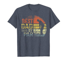 Load image into Gallery viewer, Mens Best Dad By Par Daddy Father&#39;s Day Gifts Golf Lover Golfer T-Shirt 72008
