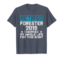 Load image into Gallery viewer, Funny shirts V-neck Tank top Hoodie sweatshirt usa uk au ca gifts for 2019 Retired Forester Shirt Funny Retirement Gifts For Men 3362766
