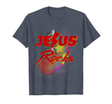 Load image into Gallery viewer, Funny shirts V-neck Tank top Hoodie sweatshirt usa uk au ca gifts for Jesus Rocks worship praise gift idea 1472322
