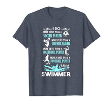 Load image into Gallery viewer, Funny shirts V-neck Tank top Hoodie sweatshirt usa uk au ca gifts for Funny I Am A Swimmer Swimming Tshirt for Women Men 861829
