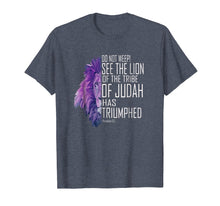 Load image into Gallery viewer, Funny shirts V-neck Tank top Hoodie sweatshirt usa uk au ca gifts for See The Lion of the Tribe of Judah has Triumphed Tshirt 1523736

