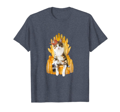 Funny shirts V-neck Tank top Hoodie sweatshirt usa uk au ca gifts for Cat on a Throne Shirt Funny Cat Lover T Shirt Gifts 3056951