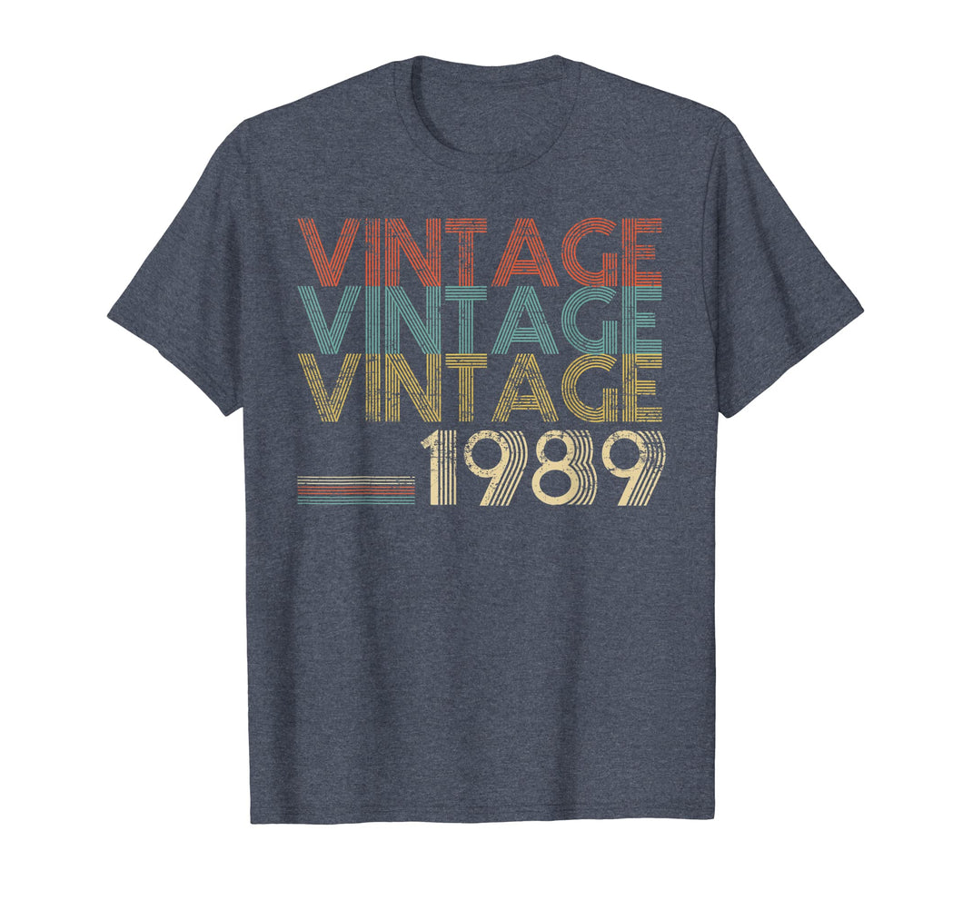 Funny shirts V-neck Tank top Hoodie sweatshirt usa uk au ca gifts for Retro Classic Vintage Born In 1989 Aged 30 Years Old 30th 3039786