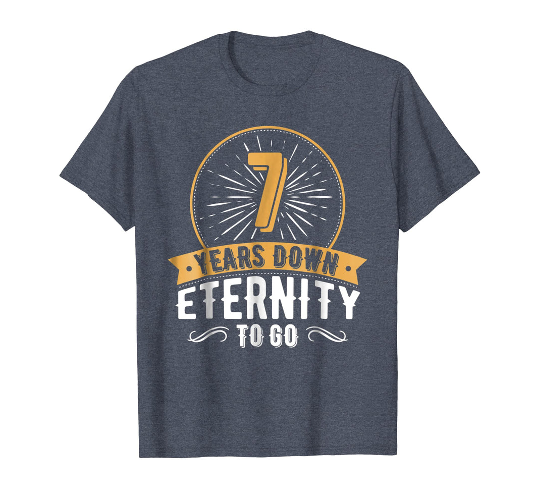 Funny shirts V-neck Tank top Hoodie sweatshirt usa uk au ca gifts for 7th Wedding Anniversary Gift - 7 Years of Marriage Shirt 2399957