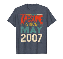 Load image into Gallery viewer, Funny shirts V-neck Tank top Hoodie sweatshirt usa uk au ca gifts for Awesome Since May 2007 Shirt 2007 12th Birthday Shirt 3532337
