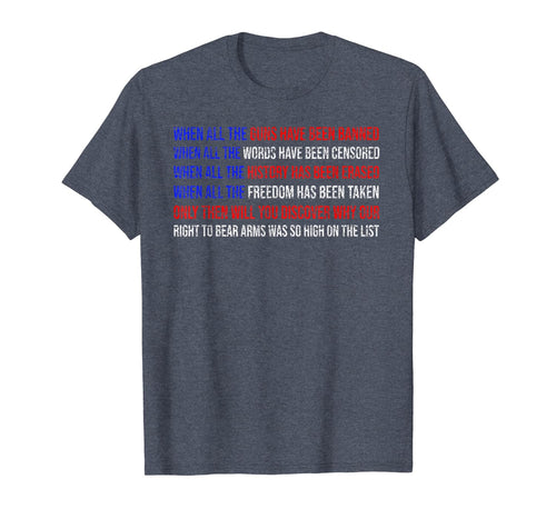 When All The Guns Have Been Banned T-shirt Trump 2020 Shirt 93133