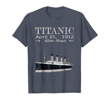Load image into Gallery viewer, Funny shirts V-neck Tank top Hoodie sweatshirt usa uk au ca gifts for Titanic T-Shirt Vintage Cruise Ship Atlantic Ocean Voyage 2503559
