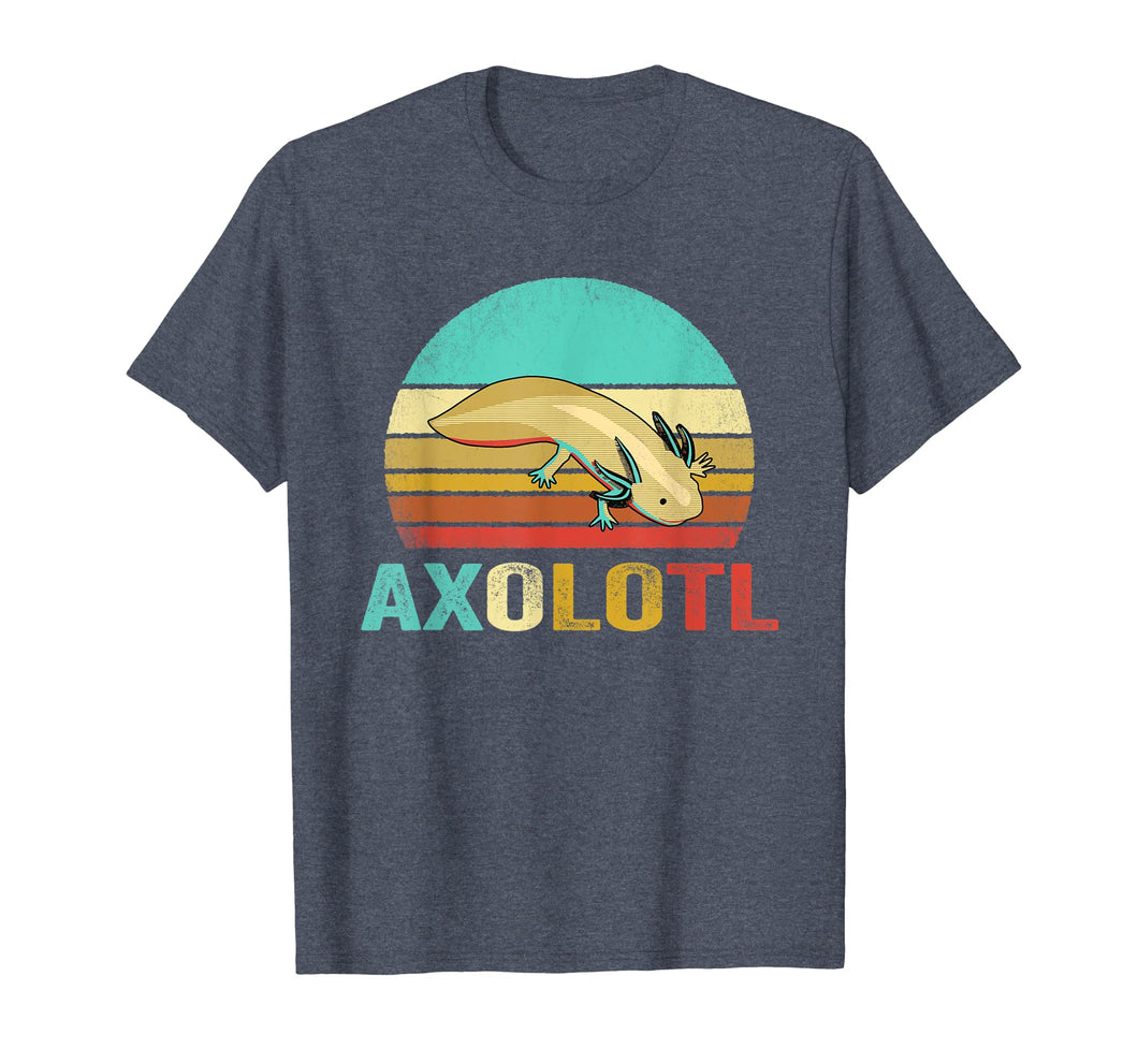 Funny shirts V-neck Tank top Hoodie sweatshirt usa uk au ca gifts for Vintage Axolotl Shirt Sunset 1363013