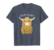 Load image into Gallery viewer, Funny shirts V-neck Tank top Hoodie sweatshirt usa uk au ca gifts for Cute Cartoon Scottish Highland Cow &#39;Och Aye&#39;  T-Shirt 3292928
