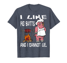 Load image into Gallery viewer, Funny shirts V-neck Tank top Hoodie sweatshirt usa uk au ca gifts for I Like Pig Butts And I Cannot Lie Funny BBQ Cookout T-shirt 2926392
