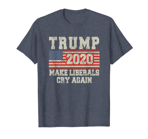 Funny shirts V-neck Tank top Hoodie sweatshirt usa uk au ca gifts for Trump 2020 Cry Again Vintage T-shirt 3549284