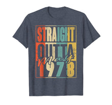 Load image into Gallery viewer, Funny shirts V-neck Tank top Hoodie sweatshirt usa uk au ca gifts for Straight Outta Retro May 1978 41st Birthday Gift 41 year old 1315904
