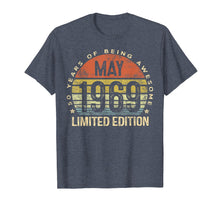 Load image into Gallery viewer, Born May 1969 Limited Edition T-Shirt 50th Birthday Gifts

