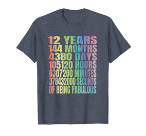 Funny shirts V-neck Tank top Hoodie sweatshirt usa uk au ca gifts for Kids 12 Years Old 144 Months TShirt 12th Birthday Gift Ideas 1961632