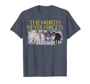 Funny shirts V-neck Tank top Hoodie sweatshirt usa uk au ca gifts for Direwolves The North Never Forgets T-shirt Funny Dire Wolf 595819