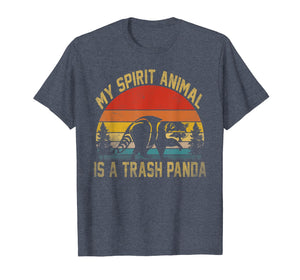 Funny shirts V-neck Tank top Hoodie sweatshirt usa uk au ca gifts for My Spirit Animal Is A Trash Panda - Raccoon T Shirt For Men 2003227