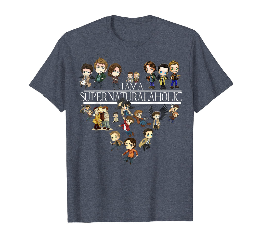 I'm A Supernaturalaholic T-Shirt Funny Supernatural Shirt