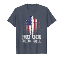 Load image into Gallery viewer, Funny shirts V-neck Tank top Hoodie sweatshirt usa uk au ca gifts for Pro God Pro Gun Pro Life T-Shirt 703719
