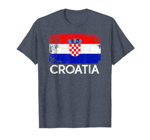 Funny shirts V-neck Tank top Hoodie sweatshirt usa uk au ca gifts for Croatian Flag T-Shirt | Vintage Made In Croatia Gift 1283452