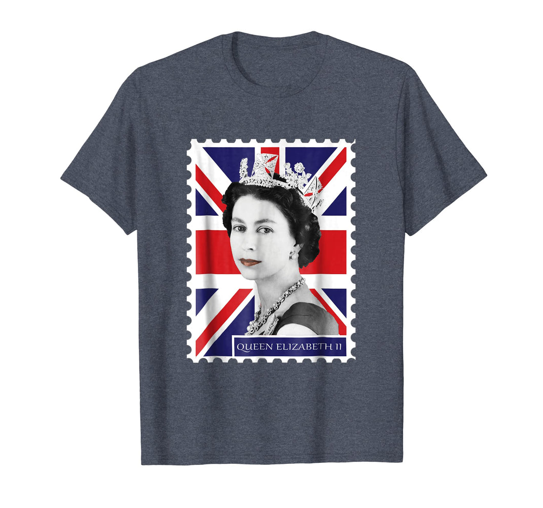 Queen Elizabeth Ii + Union Jack T-Shirt