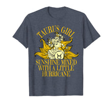 Load image into Gallery viewer, Taurus Girl Sunshine Hurricane T Shirt April &amp; May
