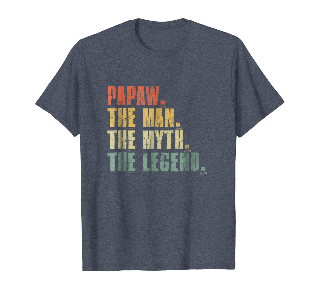 Funny shirts V-neck Tank top Hoodie sweatshirt usa uk au ca gifts for Mens Papaw Man Myth Legend T-Shirt For Dad Funny Father's Day Gif 2386098