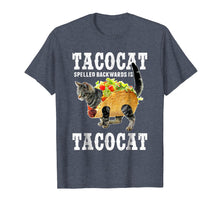 Load image into Gallery viewer, Tacocat Spelled Backwards Is Tacocat Funny Cat Shirt
