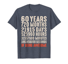 Load image into Gallery viewer, Funny shirts V-neck Tank top Hoodie sweatshirt usa uk au ca gifts for 60 Years Old 60th Birthday Vintage Retro T Shirt 720 Months 1428598
