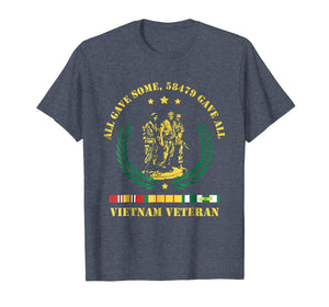 Funny shirts V-neck Tank top Hoodie sweatshirt usa uk au ca gifts for Vietnam veteran t-shirt,all gave some 58479 gave all shirt 1818169