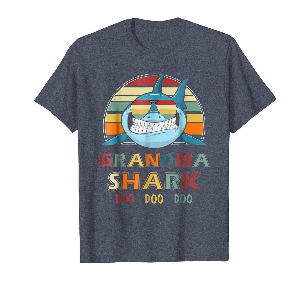 Funny shirts V-neck Tank top Hoodie sweatshirt usa uk au ca gifts for Retro Vintage Grandma Shark Tshirt Birthday Gift Costume 2455209