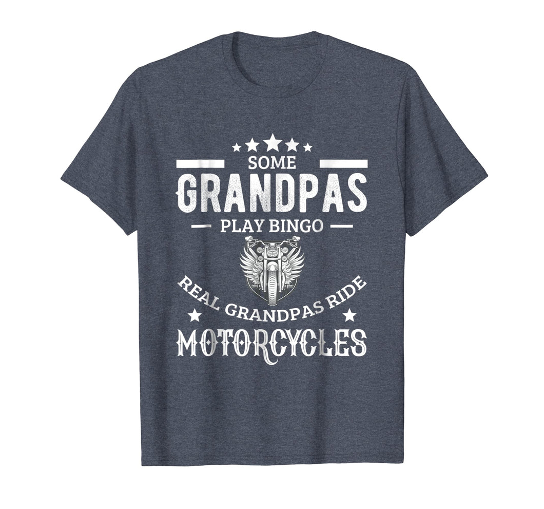 Funny shirts V-neck Tank top Hoodie sweatshirt usa uk au ca gifts for Real Grandpas Ride Motorcycles Gifts For Grandfather Shirt 1897316