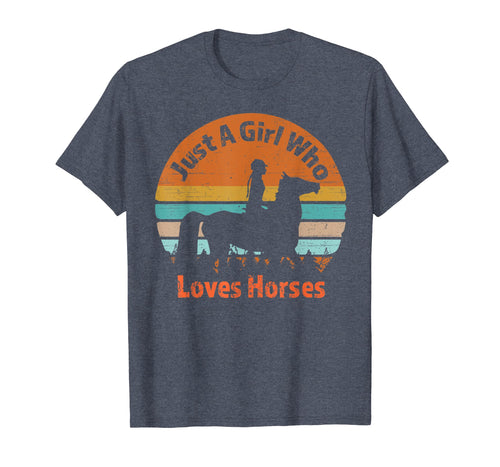 Funny shirts V-neck Tank top Hoodie sweatshirt usa uk au ca gifts for Just A Girl Who Loves Riding English Horses T-shirt Gifts 2512086