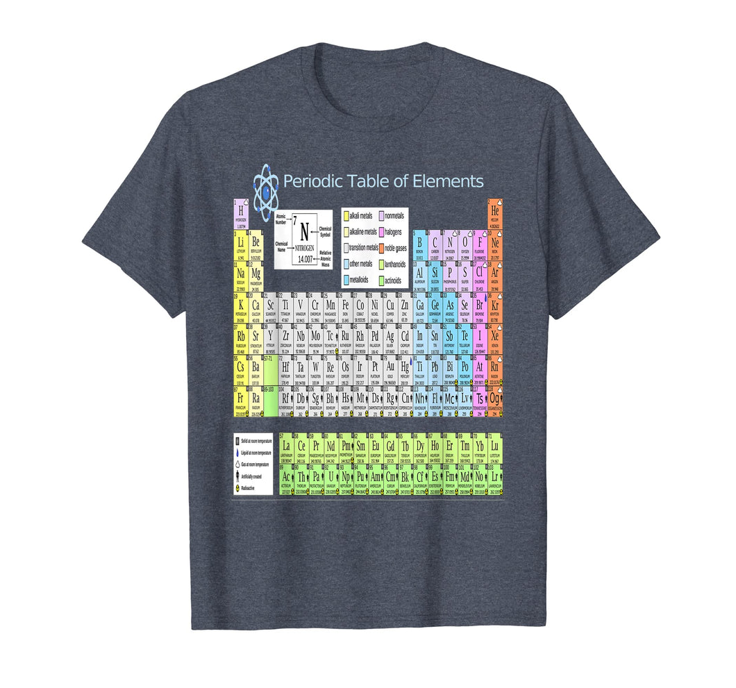 Funny shirts V-neck Tank top Hoodie sweatshirt usa uk au ca gifts for Periodic Table of Elements T-Shirt for Classical Education 477460