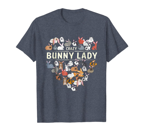 Funny shirts V-neck Tank top Hoodie sweatshirt usa uk au ca gifts for Crazy Bunny Lady Rabbit Lover Funny Cute Shirt Gift 243646