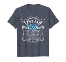 Load image into Gallery viewer, Funny shirts V-neck Tank top Hoodie sweatshirt usa uk au ca gifts for Vintage 1969 50th Birthday All Original  Parts Gift T-Shirt 2689369
