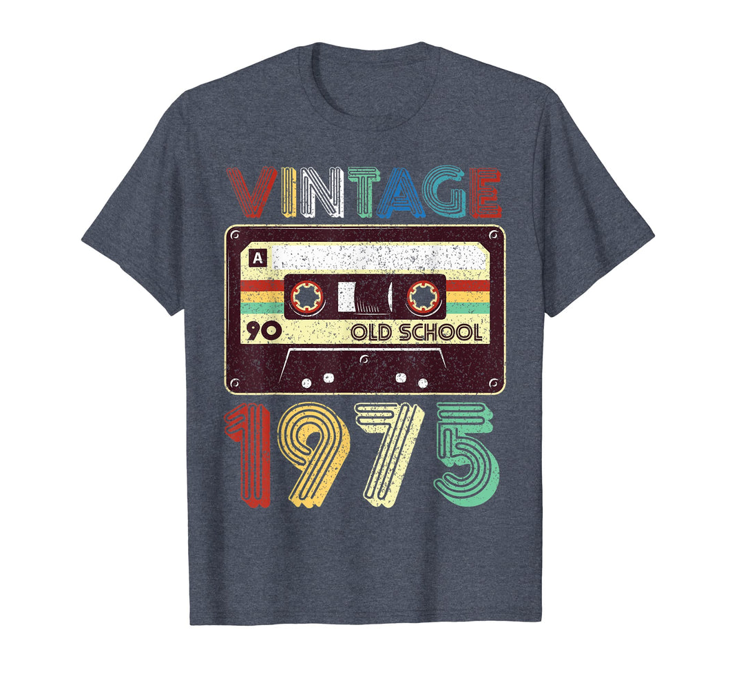 Funny shirts V-neck Tank top Hoodie sweatshirt usa uk au ca gifts for 44th Birthday Gift Vintage Classic Mixtape 1975 T-Shirt 1239233