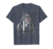 Load image into Gallery viewer, The Crusader The Devil Saw Me - Knight Templar T-Shirt
