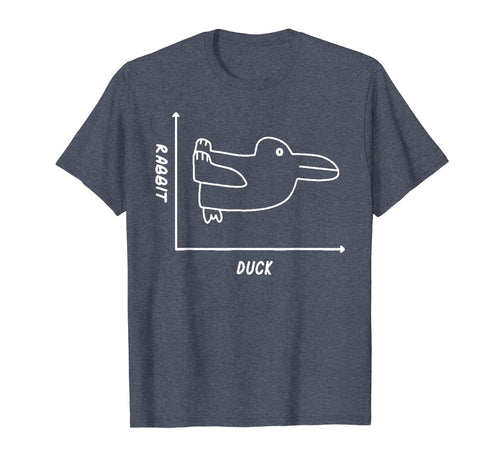 Duck Rabbit Graph Shirt - Fun Math Teacher Easter Tee Shirt T-Shirt-569751