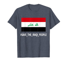Load image into Gallery viewer, Support the protesters in Iraq Save the Iraqi People T-Shirt
