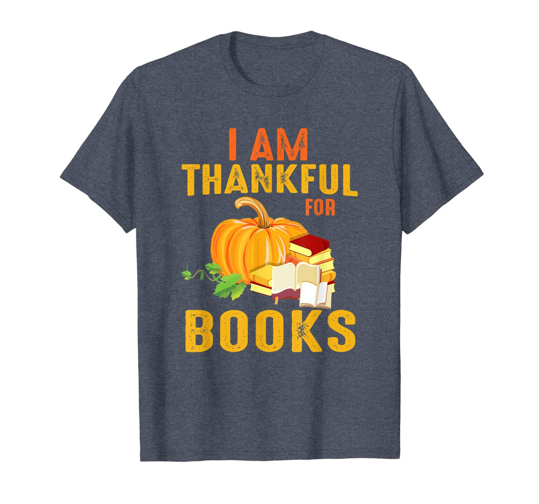 Thanksgiving Book Lover Librarian Gift Reading Lover T-Shirt