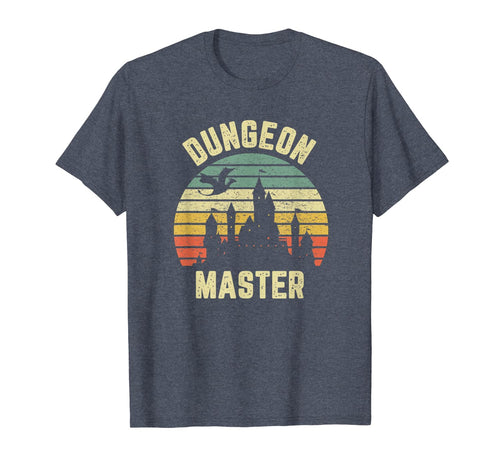 Dungeon Master Shirt Because I'm DM Smiles Retro Dragon T-Shirt-136176