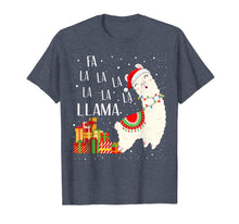 Load image into Gallery viewer, Funny shirts V-neck Tank top Hoodie sweatshirt usa uk au ca gifts for Fa La La Llama - Christmas Alpaca Lover Gift T-Shirt 1090321
