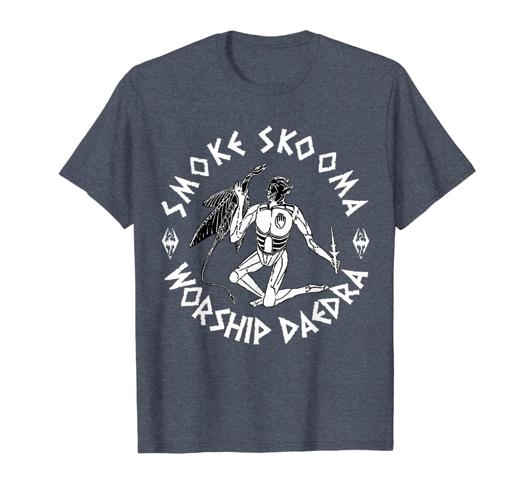 Smoke Skooma Worship Daedra T-Shirt-1057570