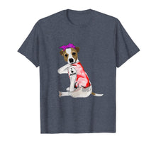 Load image into Gallery viewer, Women Gifts Jack Russell Terrier Dog Tattoo I Love Mom T-Shirt-990657
