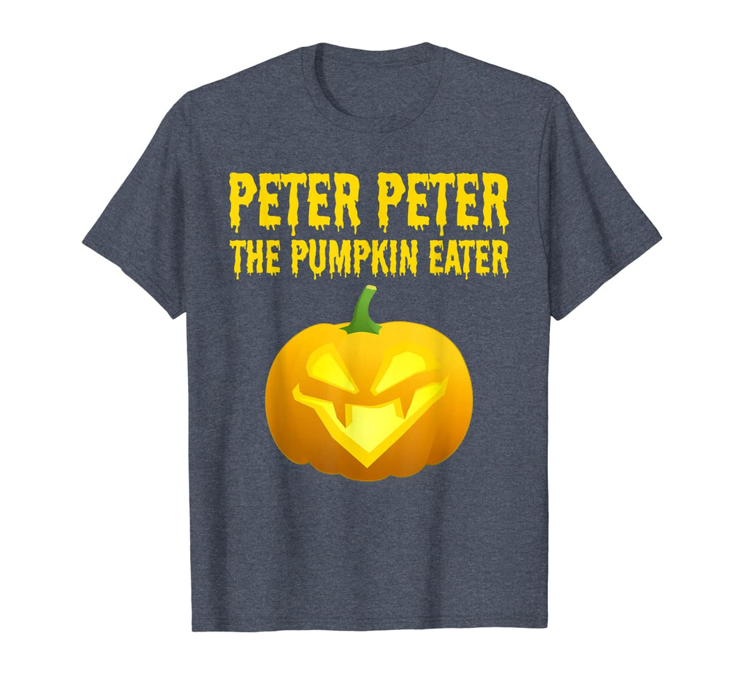 Mens Couples Halloween Costumes For Men Peter Peter Pumpkin Eater T-Shirt