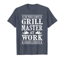 Load image into Gallery viewer, Grill Master Barbecue BBQ Smoker Grillin Dad Grandpa Gifts TShirt875697
